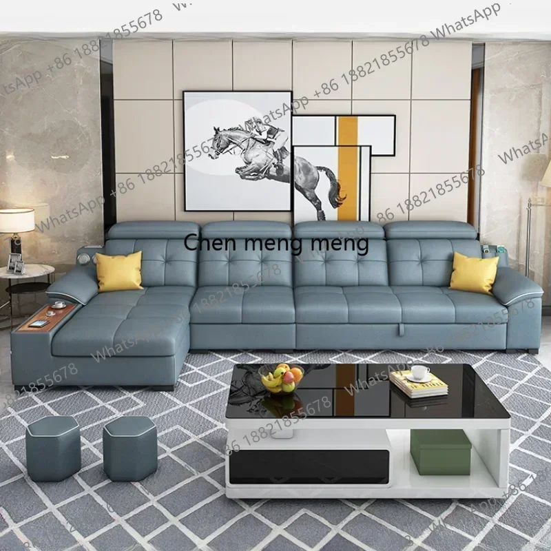 

D182 Minimalist Multifunctional Storage Sofa Bed Nordic Cozy Modern Recliner Living Room Sofas Luxury Schlafsofa Salon Furnitur