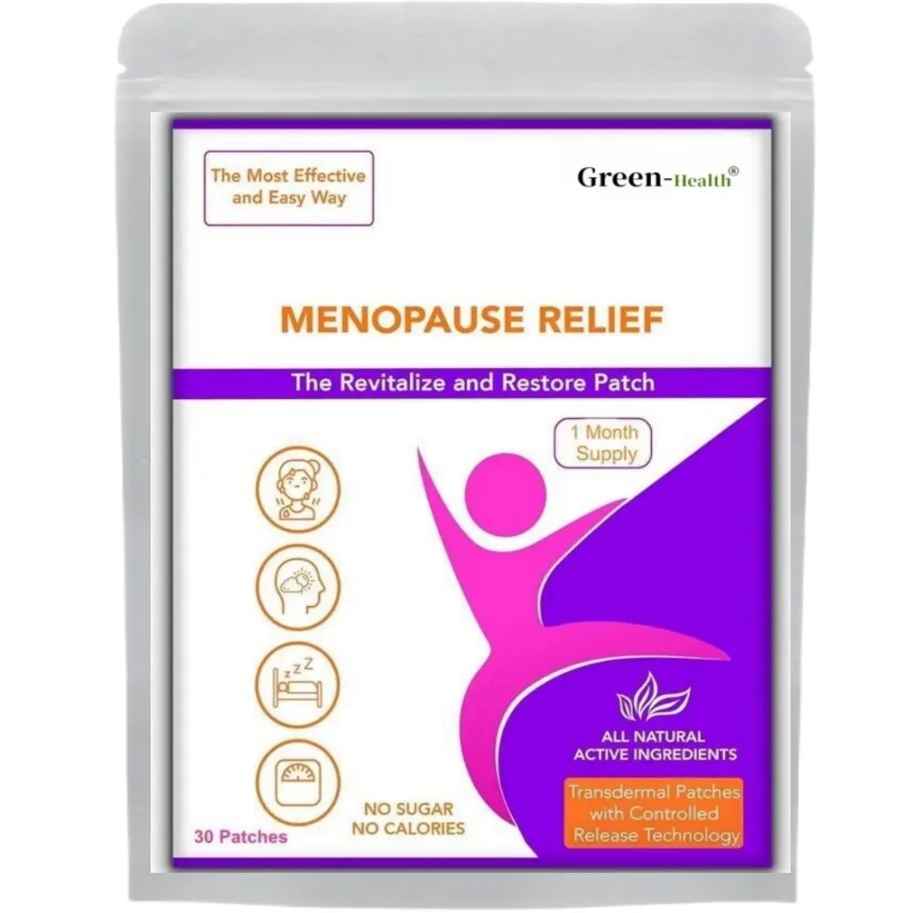 

Menopause Relief Transdermal Patches - 30 Patches One Month Supply USA Made