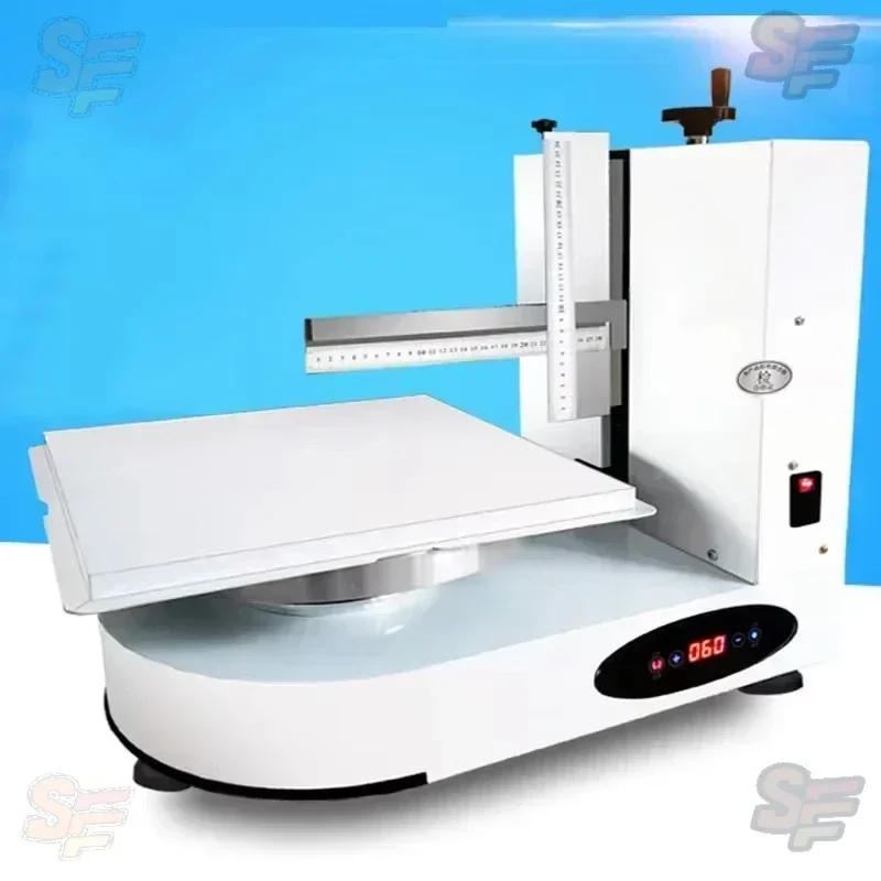 

Commercial Birthday Cake Cream Coating Filling Machine Electric Fully Automatic 4-14 Inch Spreader Equipment