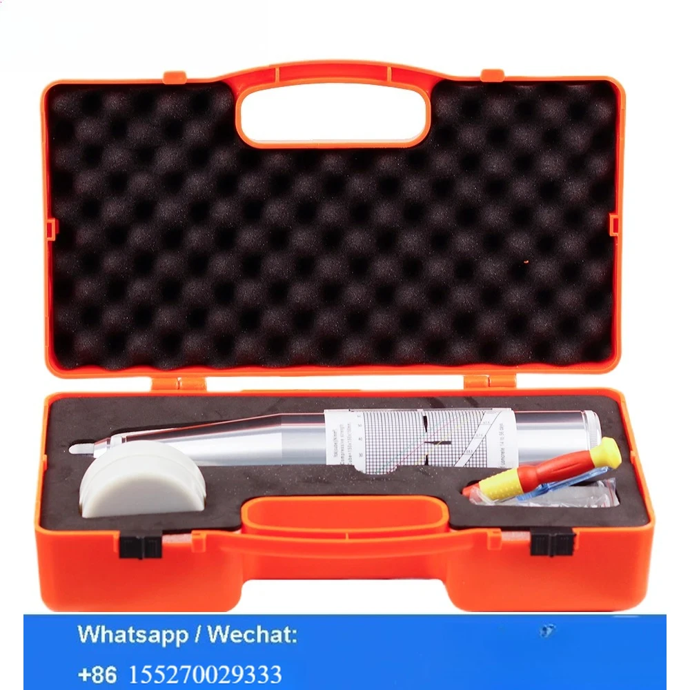 Твердомер Шмидта ZC3-A для определения прочности бетона и строительных растворов, склерометр, молоток для испытаний на отскок, для тестирования прочности бетона по ZC3