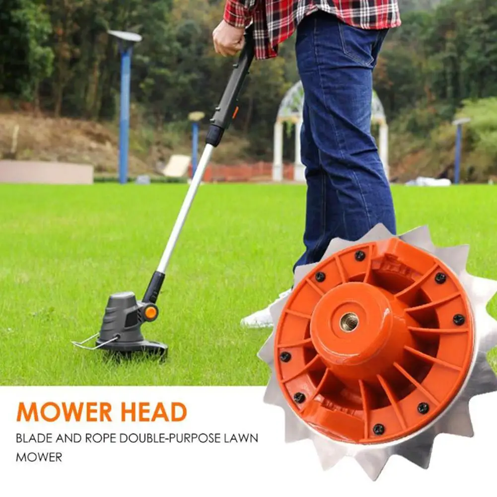 

Grass Trimmer Head With Line Lawn Mower 10.5mm Aperture High Hardness Universal Cutting Trimmer Head Replacement