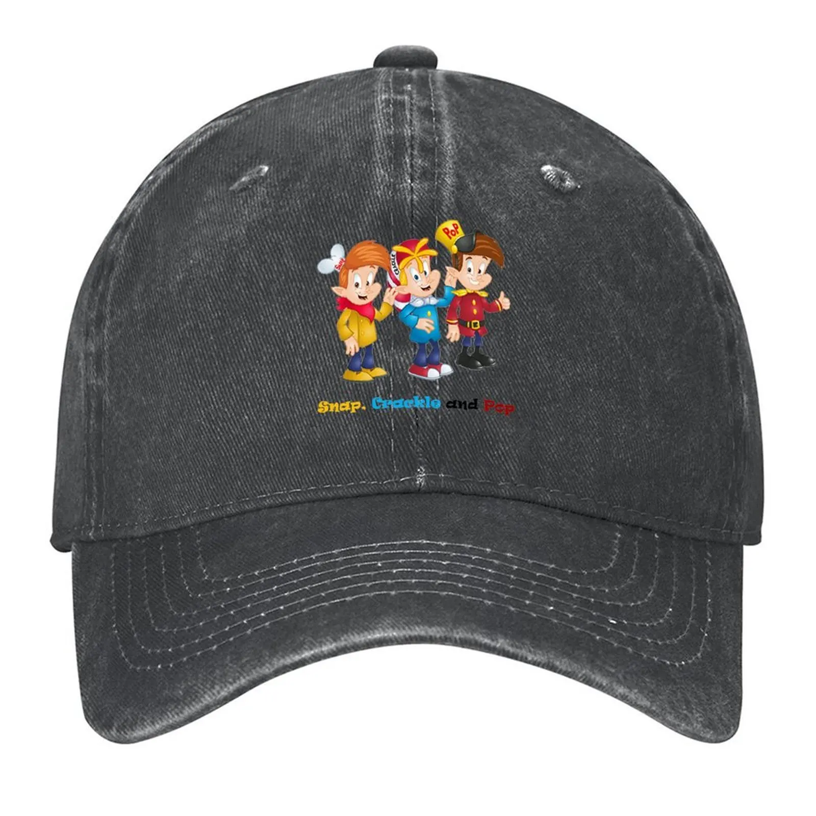 

Snap, Crackle and Pop Baseball Cap Rugby custom caps golf hat genuine tea Hat Mens Tennis Women's