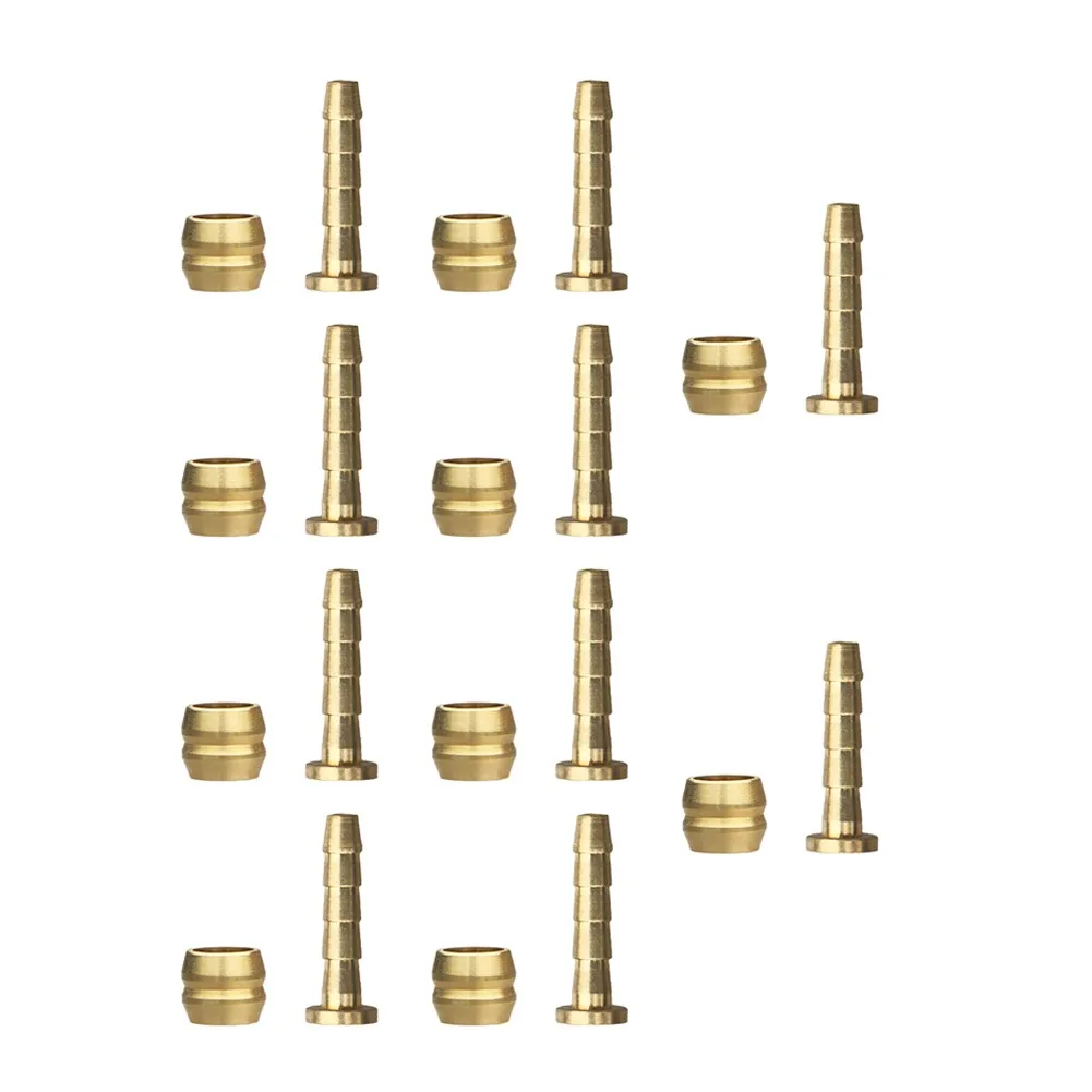10Pcs Copper Connectors with High Weather Resistance for Hydraulic Brake Hoses Suitable for BH90 and BH59 Models