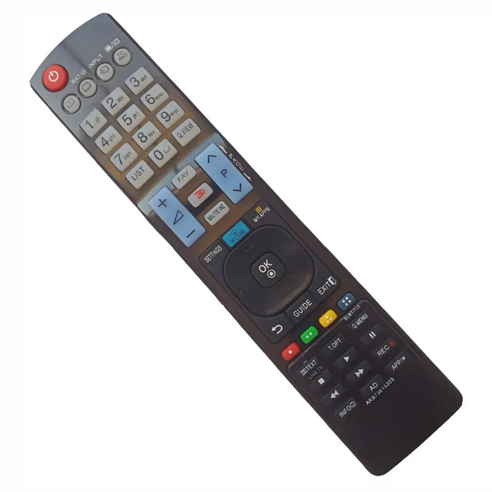 Universal Remote Controller ABS Plastic Replacement Tv Box Remote Control For Set Top Box English Version For LG AKB73615303