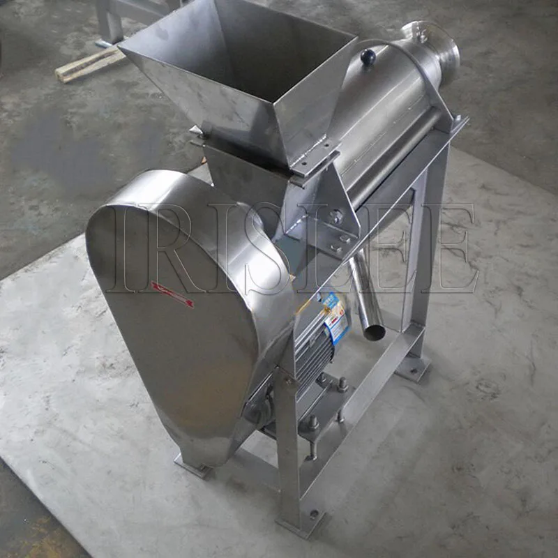 Commercial Apple Spiral Crusher Juicer Extractor Fruits Production Line Processing Machine with Wheels Cold Press for Orange