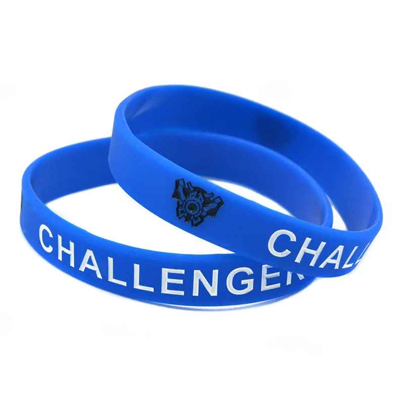1PC/7PCS Games Bracelet Gaming-Themed Bracelets Challenger Master Silicone Jewelry Wristband Adult Size