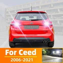 2Pcs For KIA CEED ED JD CD 2006-2015 2016 2017 2018 2019 2020 2021 LED Backup Reverse Back Up Lamp Light Bulb Canbus No Error