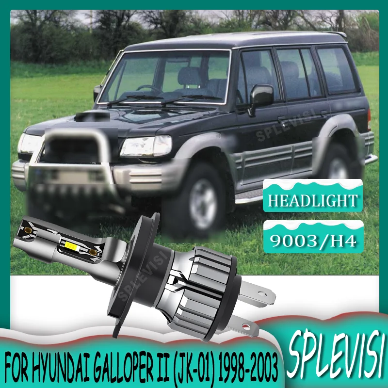 

Light Up the Road Far Ahead warranty hi/low beam LED Headlight For Hyundai Galloper II (JK-01) 1998 1999 2000 2001 2002 2003