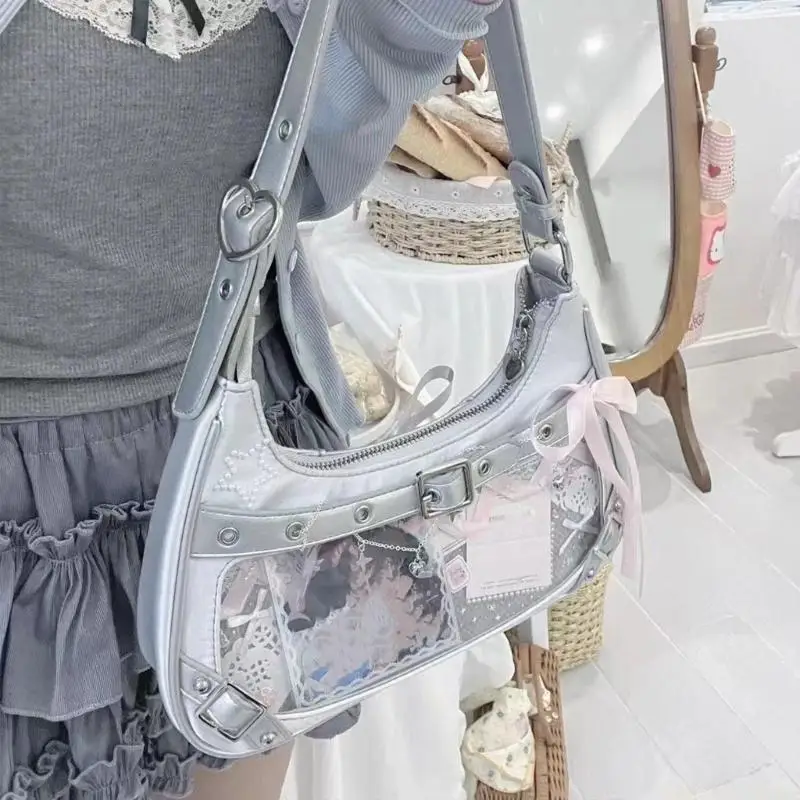 

X90D Ita Bag Crossbody Bag Shoulder Bag Fashion Handbag Satchel Purse Anime Display Bag for Party Shopping Daily