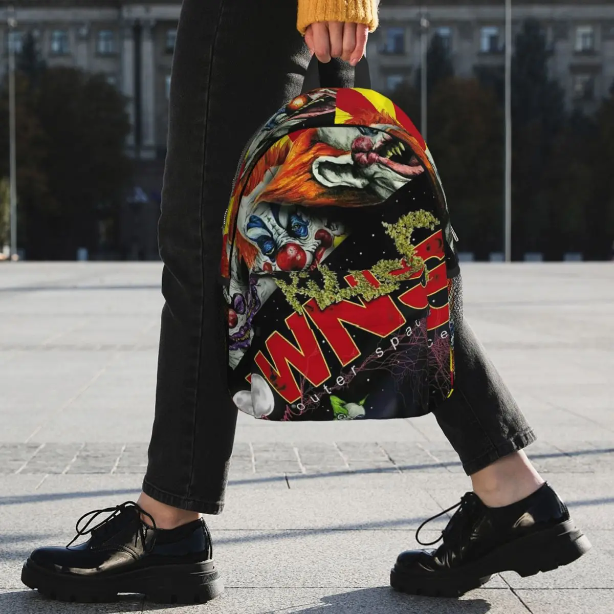Killer Klowns From Outer Space Backpack Student BookBag Children School Bag Computer Shoulder Bags for Boys Girls