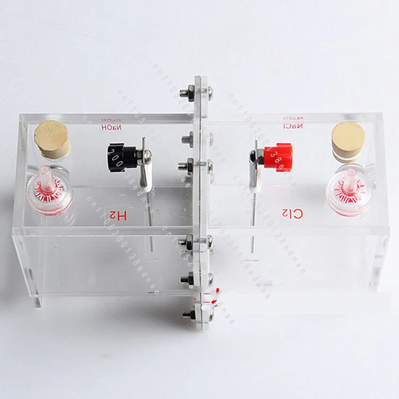 26063 Electrolyzer Demonstrator Ion Exchange Membrane Without Platinum Electrode Chemistry Experiment Teaching Instrument