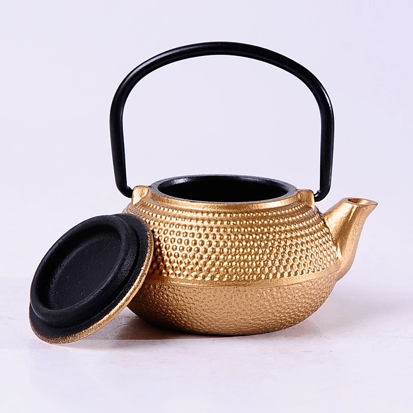 Mini Iron Kettle Pot 50ml/100ml Teapot Japanese Cast Iron Tea Pot Ornaments  Accessories