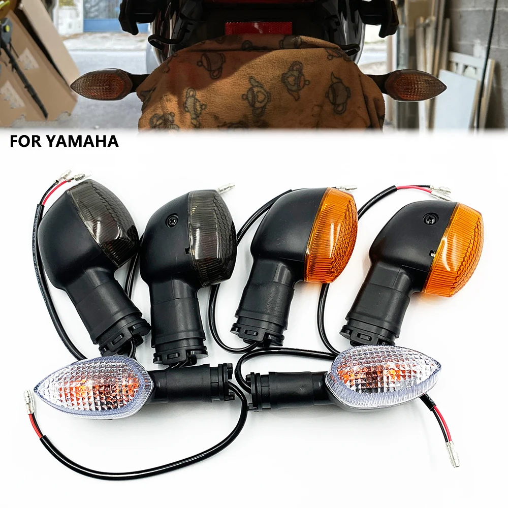 

Turn signals Blinker motorcycles For YAMAHA YZF R1 R6 R125 R25 R3 FZ-6N XJ6 front and back