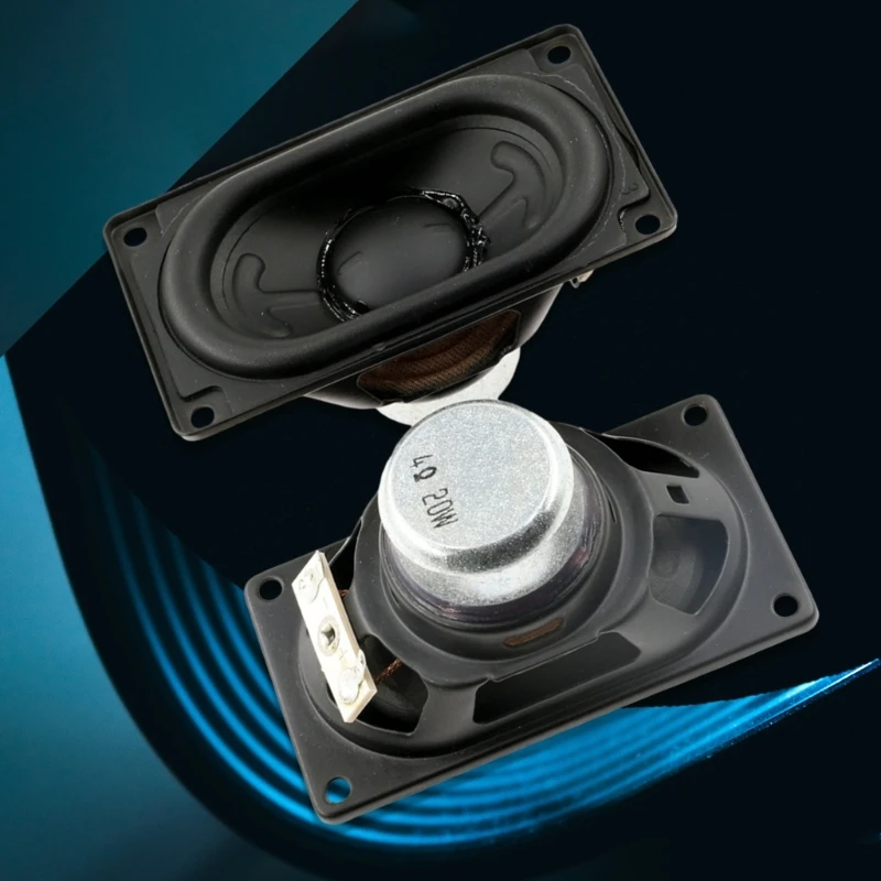 Dynamic Subwoofer 4580 Full Frequency Horn Low Frequency Speaker 20W 4Ω Replacement Repair for Flip 6 and 5