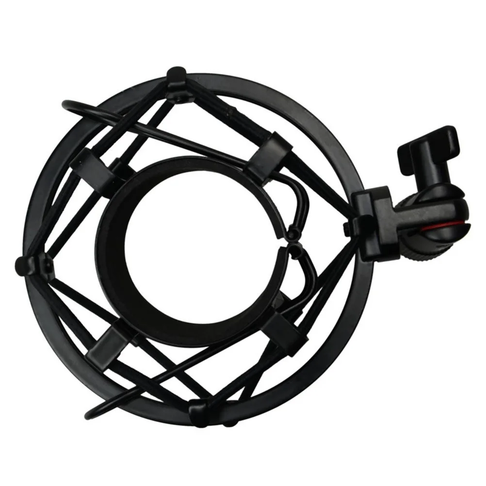 

50Cm Metal Microphone Shockmount Mount for Recording Mics Black High Precision Fit Reduces Gear