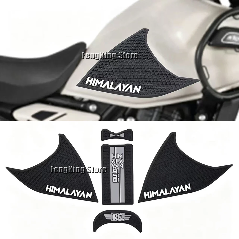 Motorcycle Fuel Tank pad Sticker Himalayan 450 Anti-Slip Side Motorcycle Fuel Tank Pad For Himalayan 450 2024-2025
