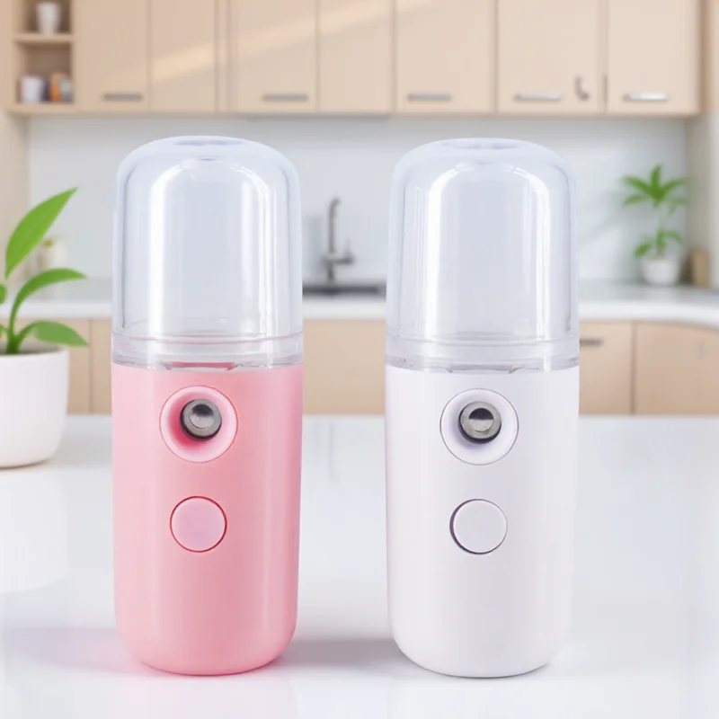 30ML Nano Gesichts Nebel Sprayer USB Tragbare Mini Gesicht Dampfer Luftbefeuchter für Hautpflege Feuchtigkeit Schönheit Werkzeug