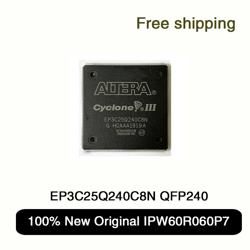 100% New Original EP3C25Q240C8N encapsulates QFP240 EP3C25Q240C8 Altera embedded IC chip In Stock