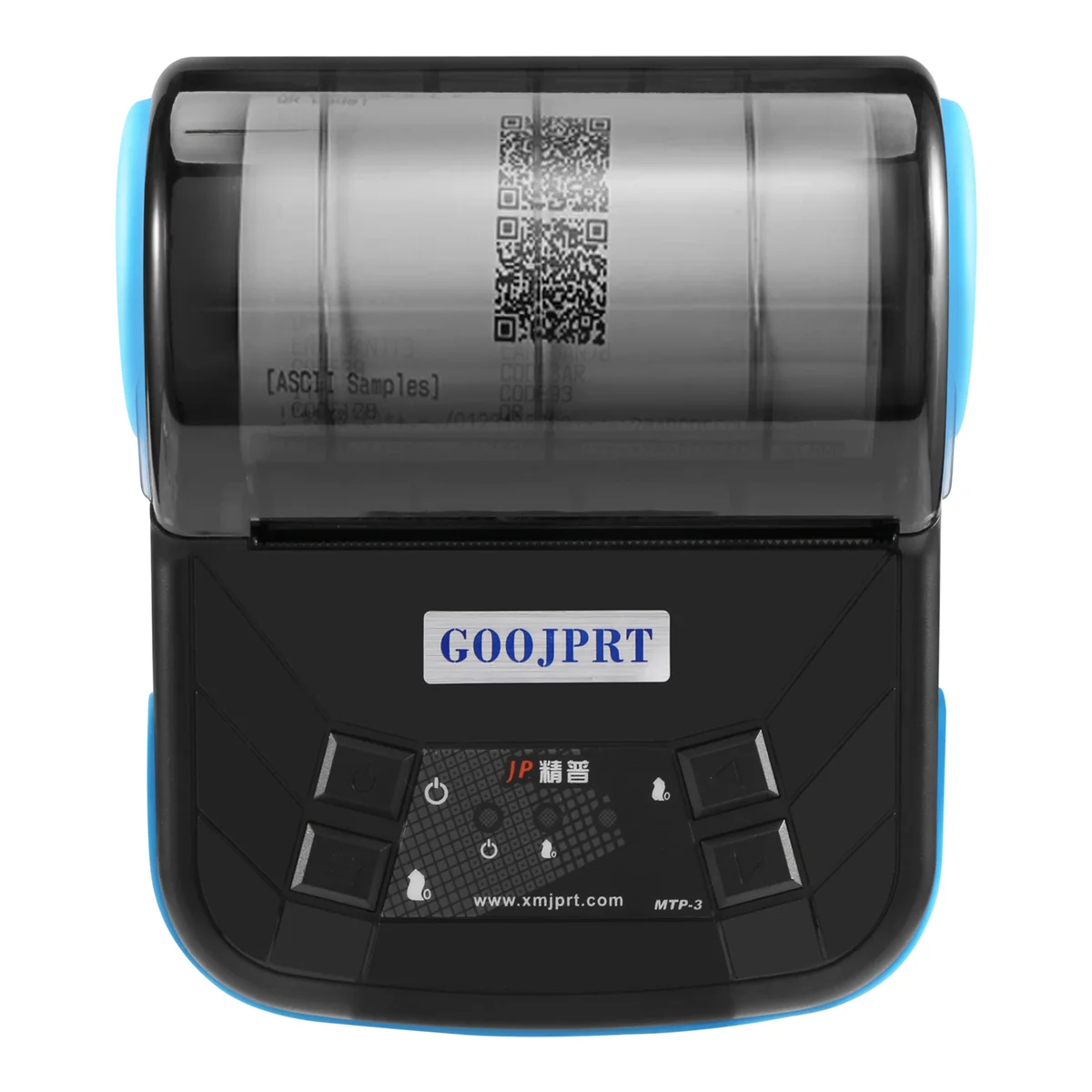 -3 80mm Bluetooth 2.0 Mini Thermal Printer Exquisite Design Portable Receipt Printer For Android Ios US Plug