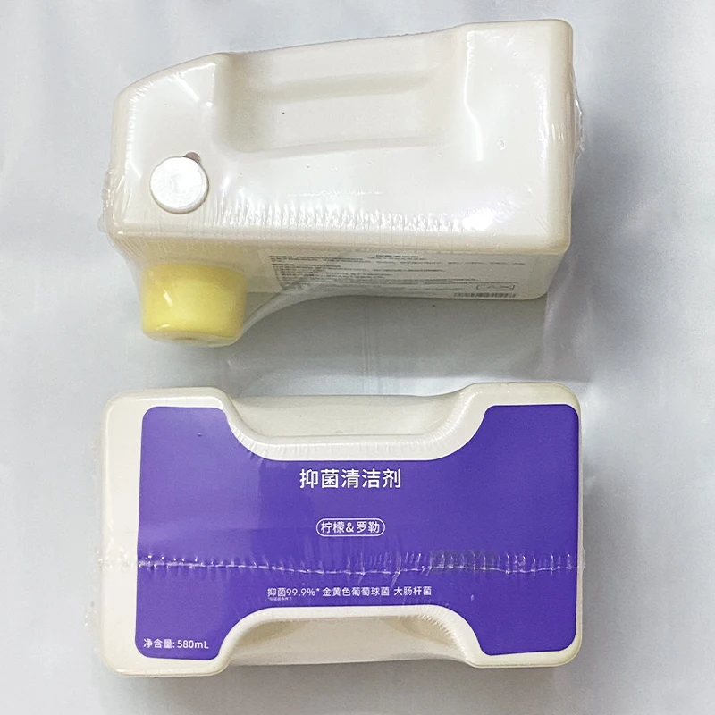 Liquid For Narwal Freo Z Ultra Accessories Parts 나르왈 580ML Lemon Scent Detergents Cleaning Solution Replacement for Sweeper