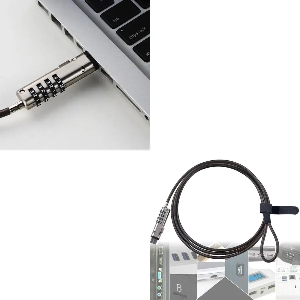 Notebook Laptop Anti Theft Lock Universal USB Cable Security Laptop Lock