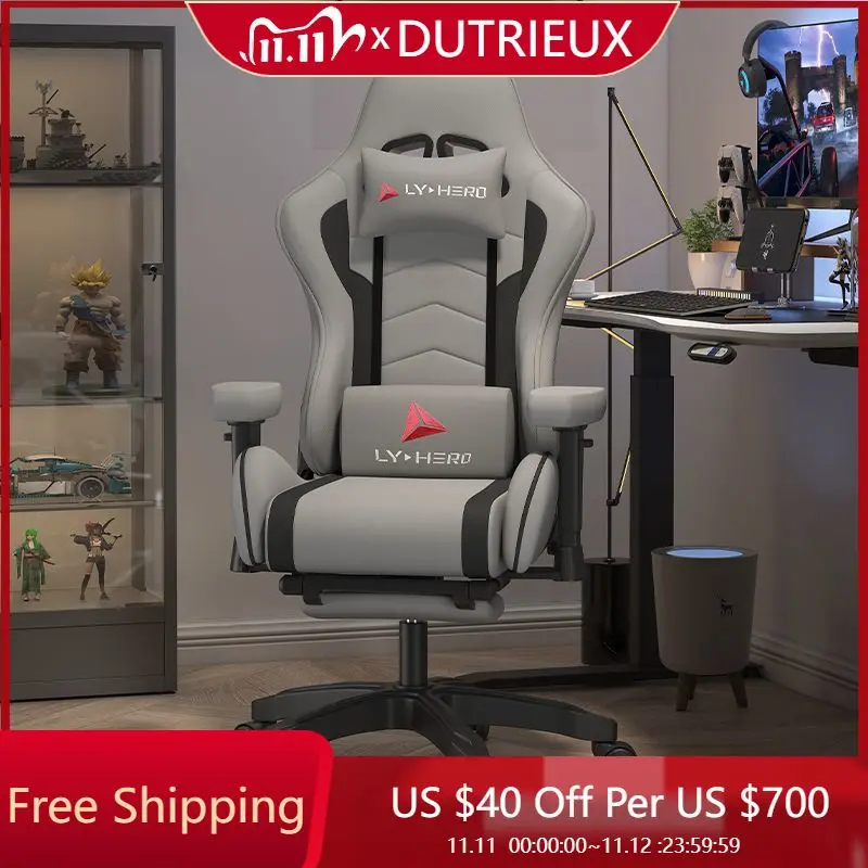 

Durable Boys Gaming Chair Waist Pillow Designer Comfortable Creativity Gaming Chair Computer Modern Silla Escritorio Furniture