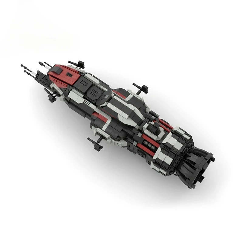 

Mid Scale Building Blocks The Expanse Rocinante S4-Corvette-Class Light Frigate MCRN-Tachi Donnager Warsship Moc Bricks Toy