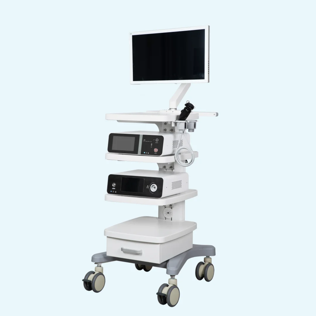 Hot Sale HD Video Imaging System Medical 1080P Endoscope Camera System Tower for ENT Rigid Sinoscope and Ureteroscope Procedures
