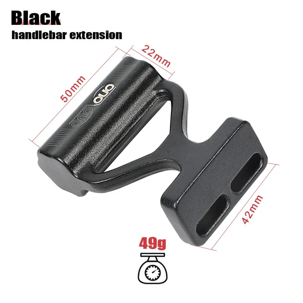 

Bicycle Handlebar Extension Rack Wear-resistance Cycling Mountain Bike Part Road Bike 49 G 50mm Aluminum Alloy