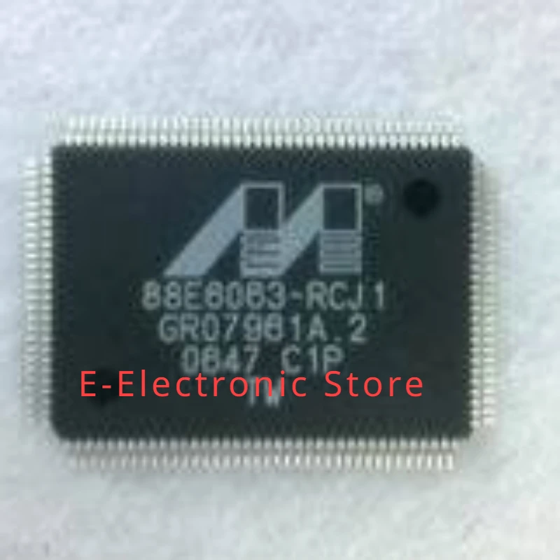 5PCS/LOT 88E6063-RCJ1 88E6063-RCJ  7-Port Fast Ethernet Transistor