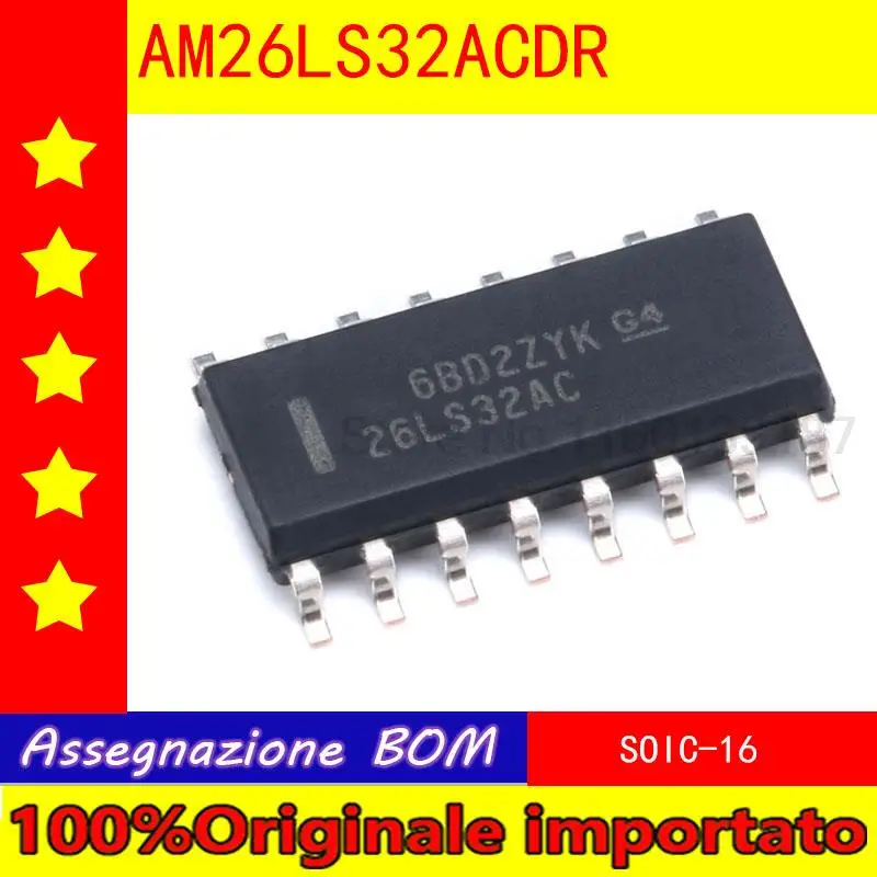 5pcs/lot  Home furnishings patch AM26LS32ACDRG4 SOIC - 16 four differential line receiver chip