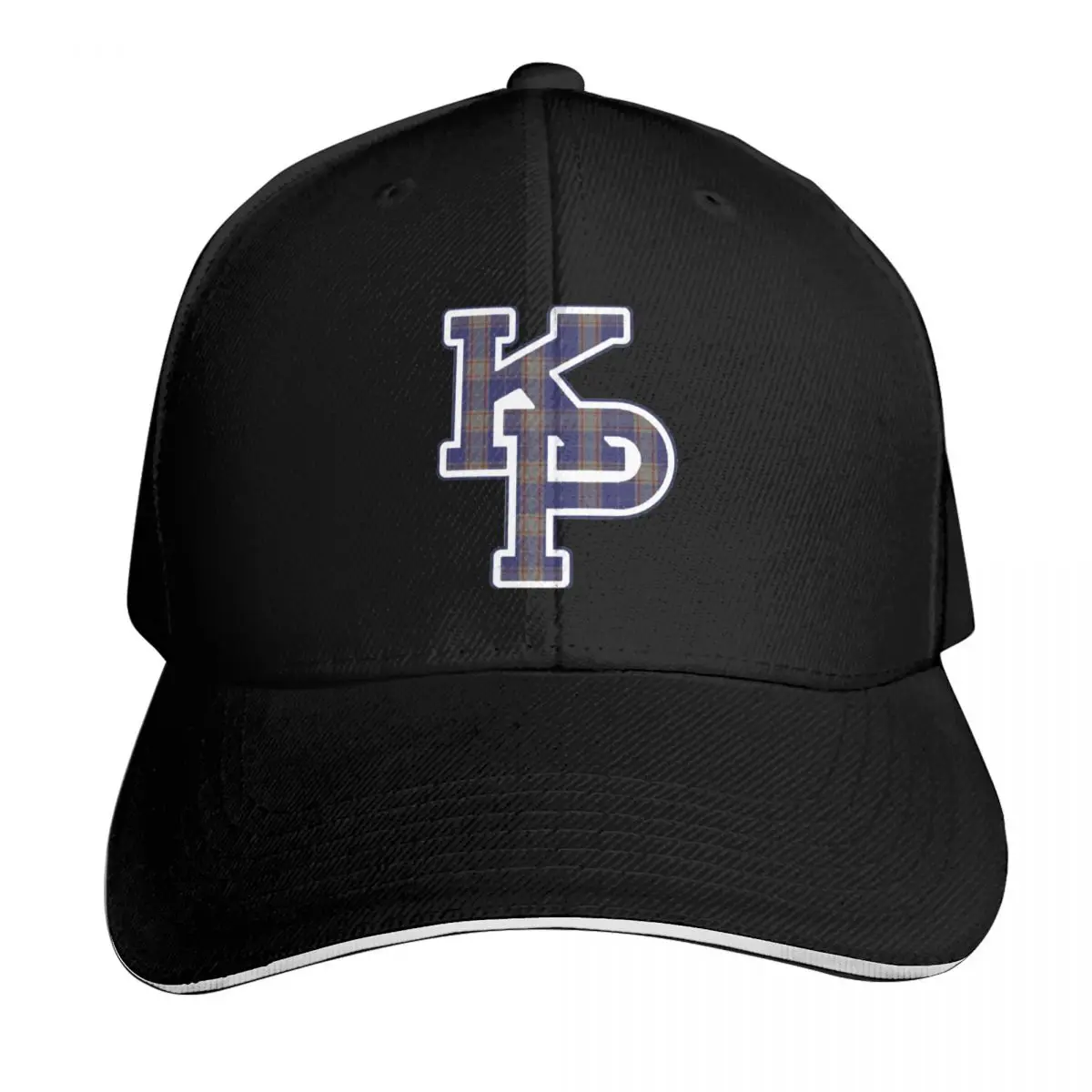 Kings Point Tartan Baseball Cap Sun Protection UPF 50+ Breathable Mesh Back Adjustable Buckle Closure