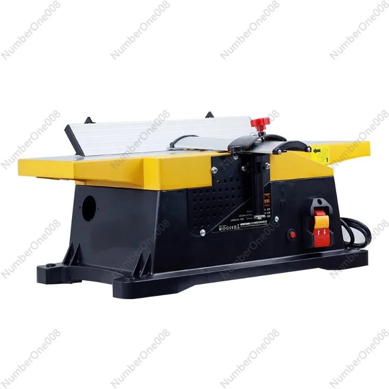 1800W Electric Wood Thicknesser Hand Planer Desktop Multifunctional Woodworking Wood Jointer Carving Power Tools Machine