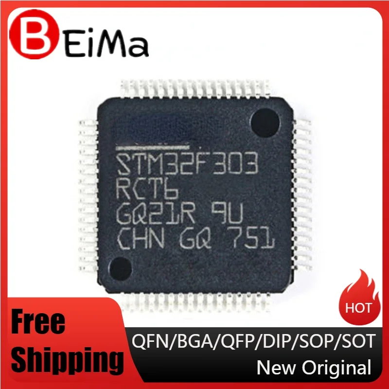 STM32F303RCT6  STM32F103R8T6  STM32F103RBT6 STM32F103RCT6 STM32F103RDT6 STM32F103RET6 STM32F103RFT6 STM32F103RGT6 STM32F103ZDT6