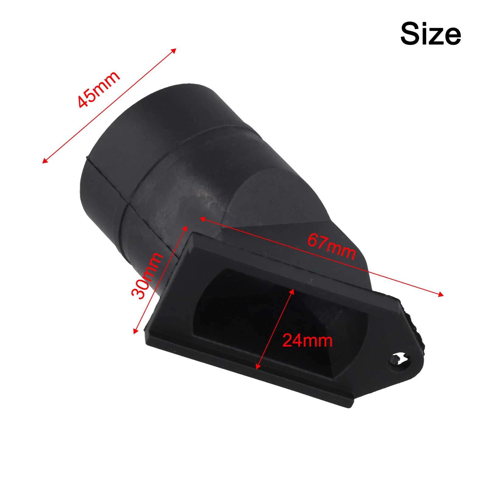 Black Aluminum Saw Accessories Versatile Compatibility Improved Visibility During Operation Maintain Clean Workspace