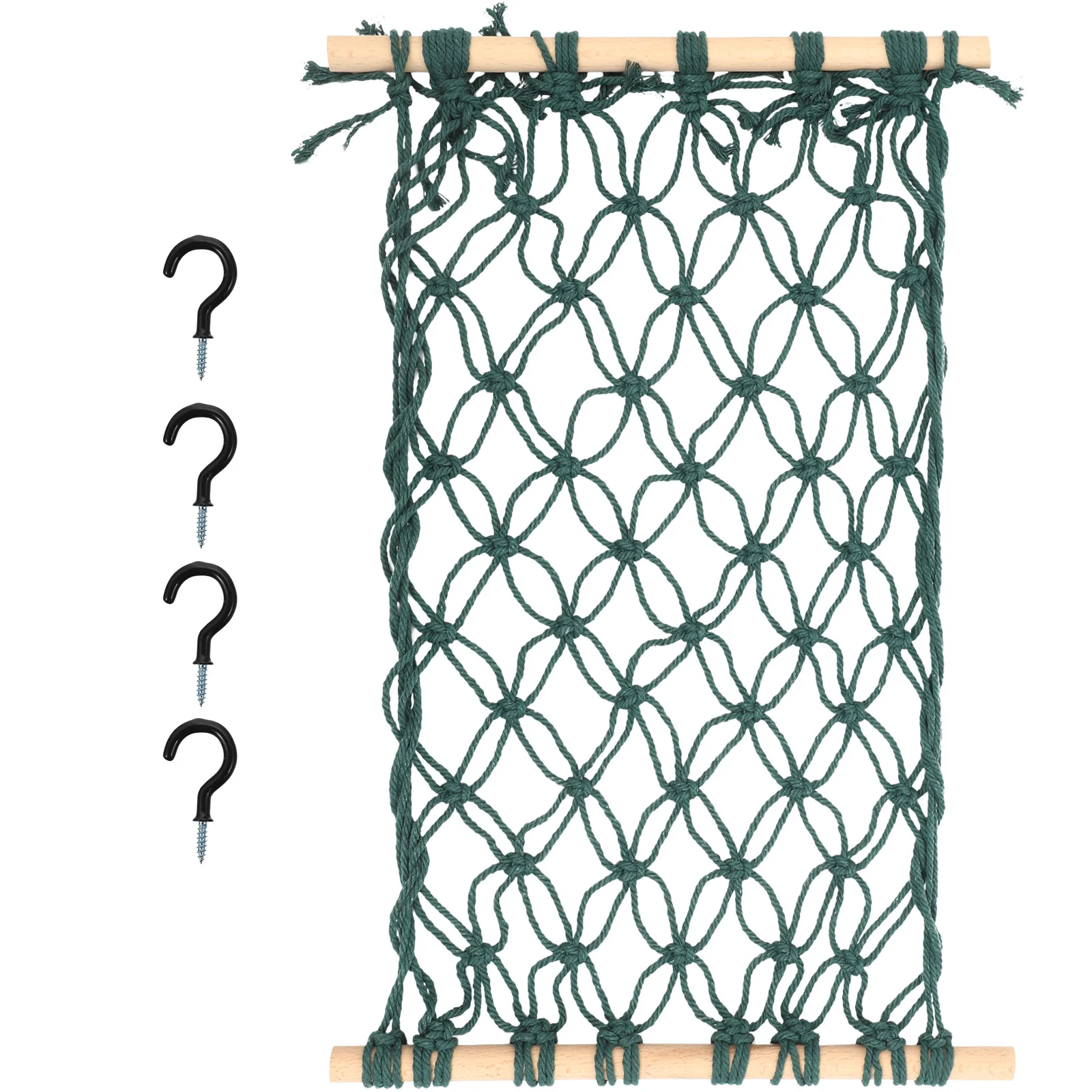 

1 Set Fruit Hammock Hanging For Kitchen Storage Ventilated Mesh Design Under Cabinet Space Saving Organizer Fruit Vegetable