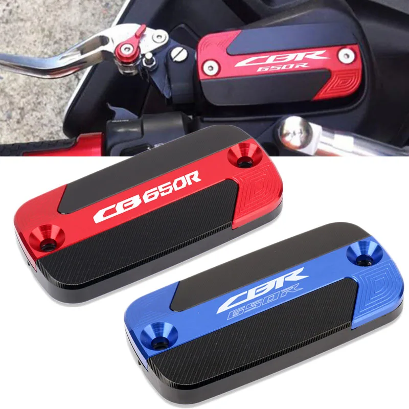 

Motorcycle CNC Front Brake Fluid Reservoir Oil Cup Cap Master Cylinder Cover For CB650R CBR650R CB 650R CBR 650R 2019-2023