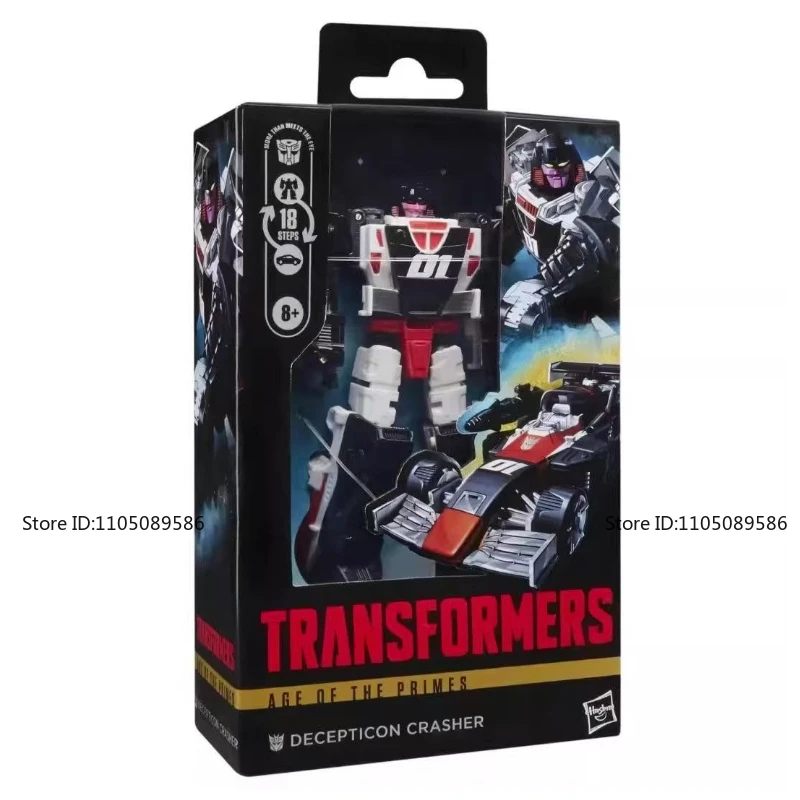 

Совершенно новая оригинальная коробка Transformer G1 Deluxe Crasher подвижная кукла-студия украшения фигурки украшения робот игрушка праздничные подарки