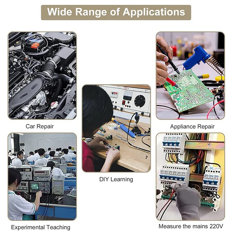 SEWS-LCD Handheld Digital Oscilloscope Kit - 200Khz Digital Oscilloscopes Portable 2.5Ms/S Sampling Rate, 80Khz Pwm, Trigger