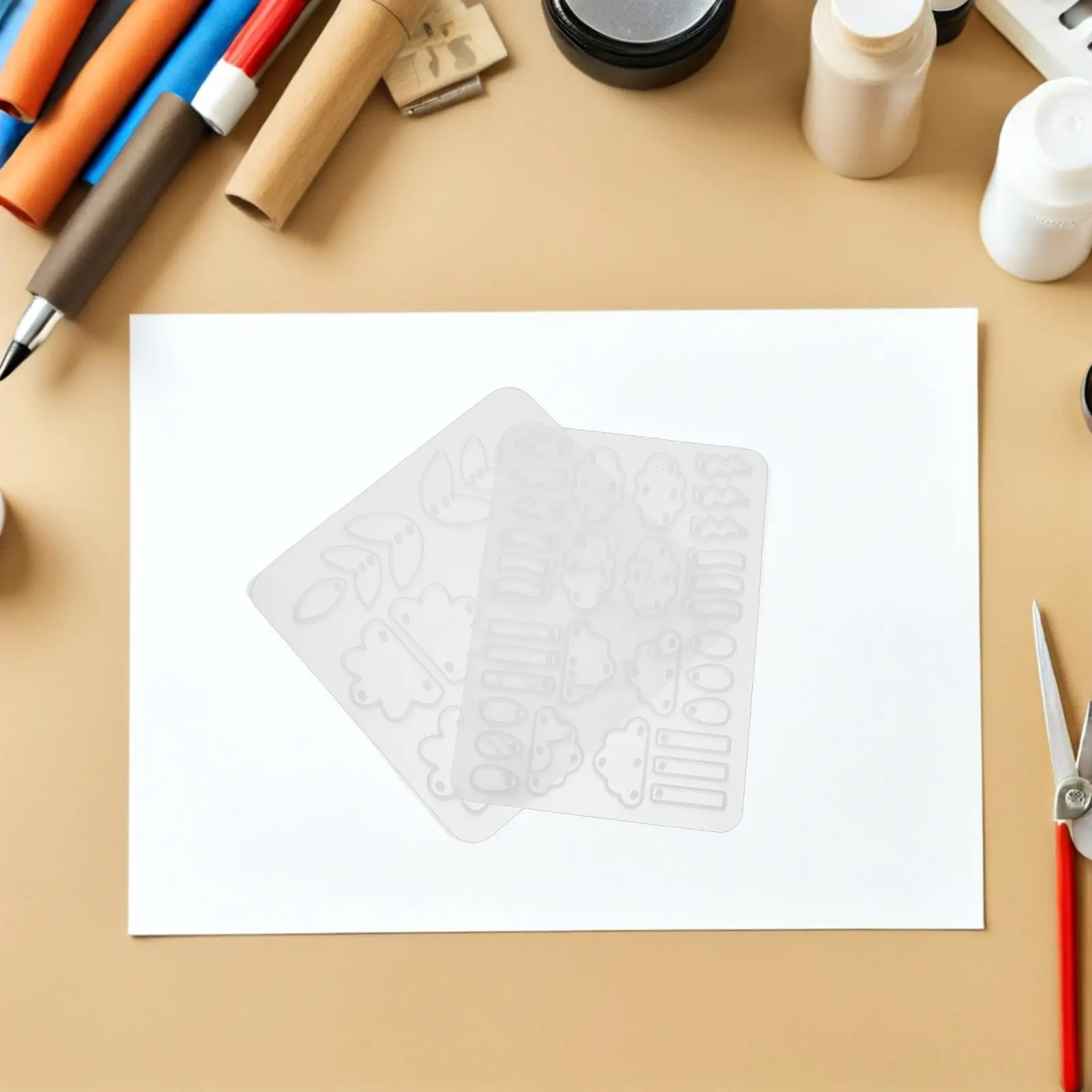 

2Pcs Cloud Leaf Silicone Jewelry Mold Resin Casting Earring Pendant Mold DIY Crafts Handmade Presents Jewellery Silicone Molds