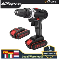 Taladro inalámbrico 21V multifuncional