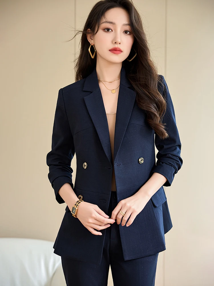 Bla Suit Jaet – costume formel professionnel pour femmes, haut de gamme, Aosphère, réception d'hôtel, ensemble Ele Sle, nouvelle collection automne 2024