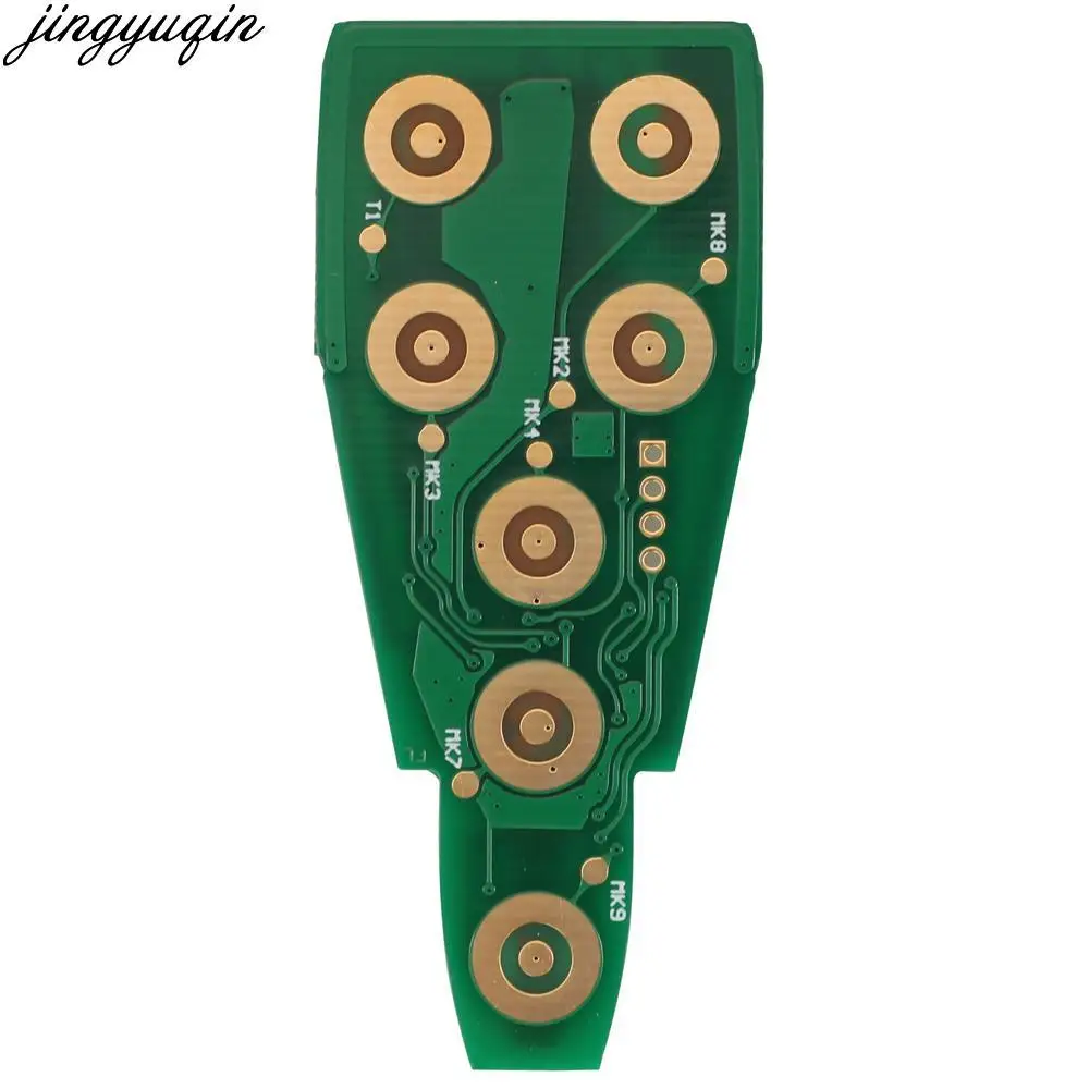 

Jingyuqin 5pcs Remote Car PCB Board No Key 433MHZ PCF7961 Chip For Jeep Grand Cherokee Electronic Circuit Replacement