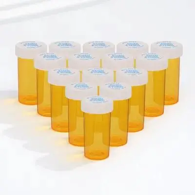 

25pcs Mini Medicine Bottles Health Packaging Containers Travel Portable Pill Organizers Empty Storage Vials Safe Child Proof