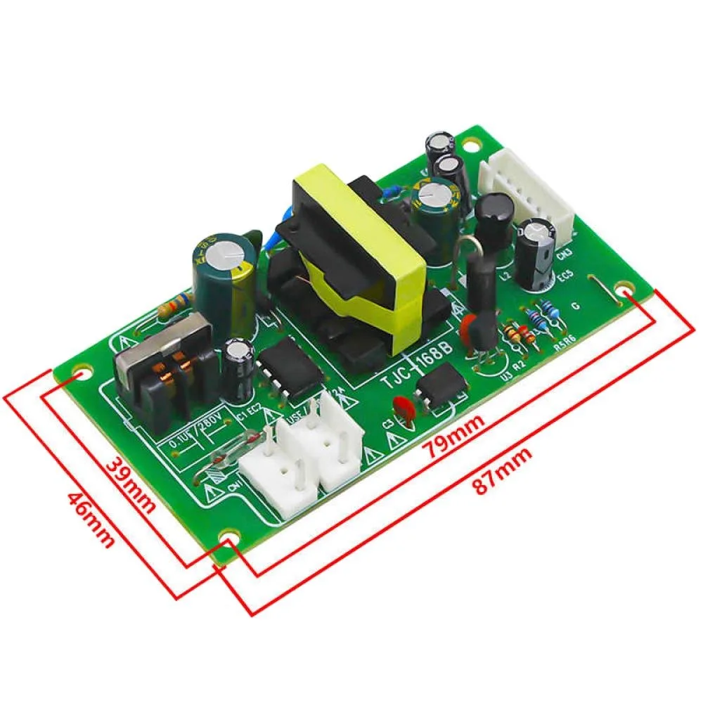 5V 12V AC-DC Convertor AC 220V to DC 5V 12V Switching Power Supply Board with Filter for Replace