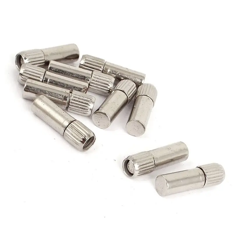 SEWS-Furniture Cabinet Straight Shelf Supports Pegs Pins 6Mm X 20Mm 50 Pcs