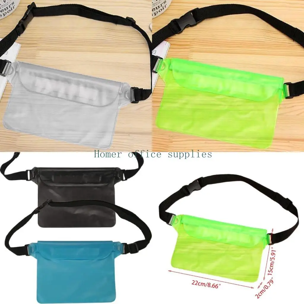 

Компания K43B Водонепроницаемое сухое пакет мешочки для пакета с регулируемой засорой для ремня талии