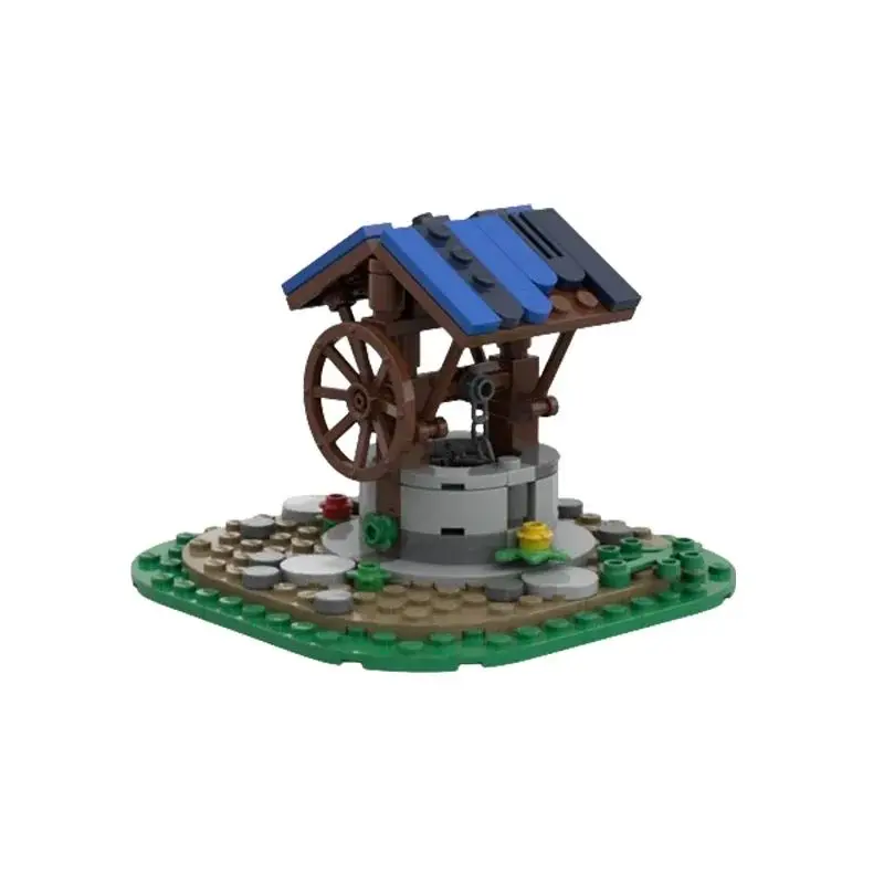 Livraison rapide MOC-175048 Blocs de construction de village médiéval pour enfants