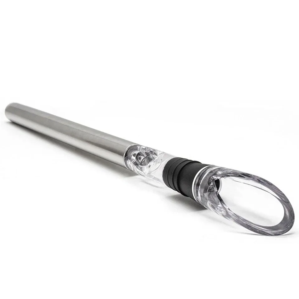 Ice Wine Chiller Rushed Ice Bucket Stainless Steel Barware Wine Pourer Bottle Stick Rapid Iceless Perfect Kitchen Bar Accessorie
