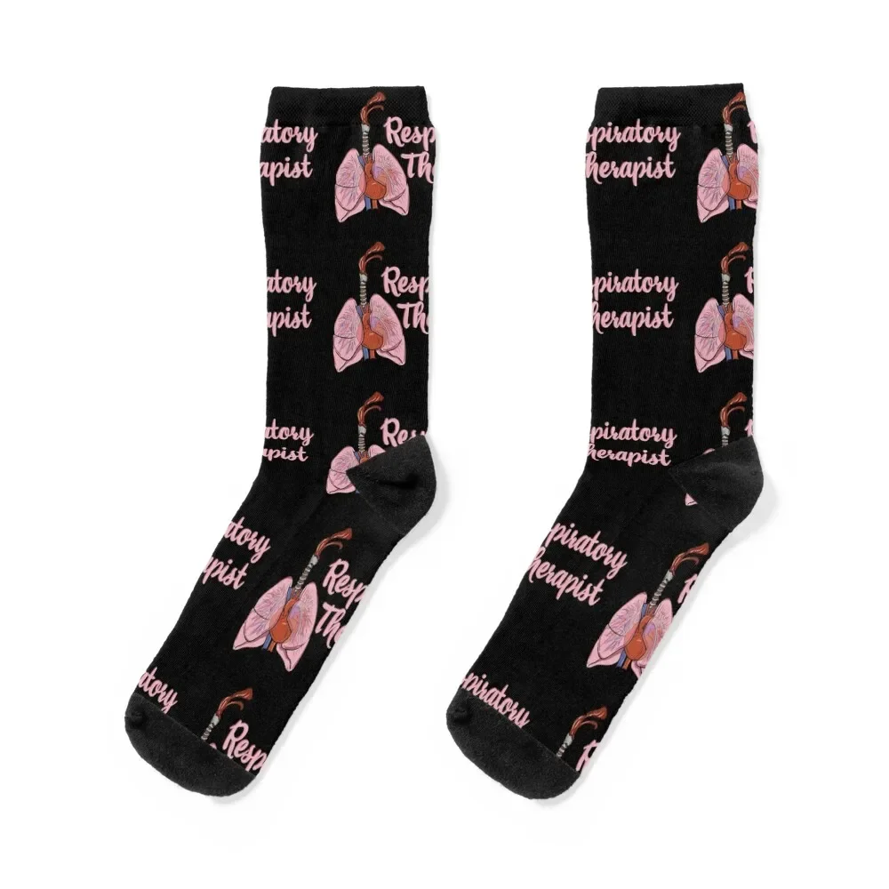 

Respiratory Therapist - Lung Graphic Socks sheer Running sports and leisure Male Socks Women's